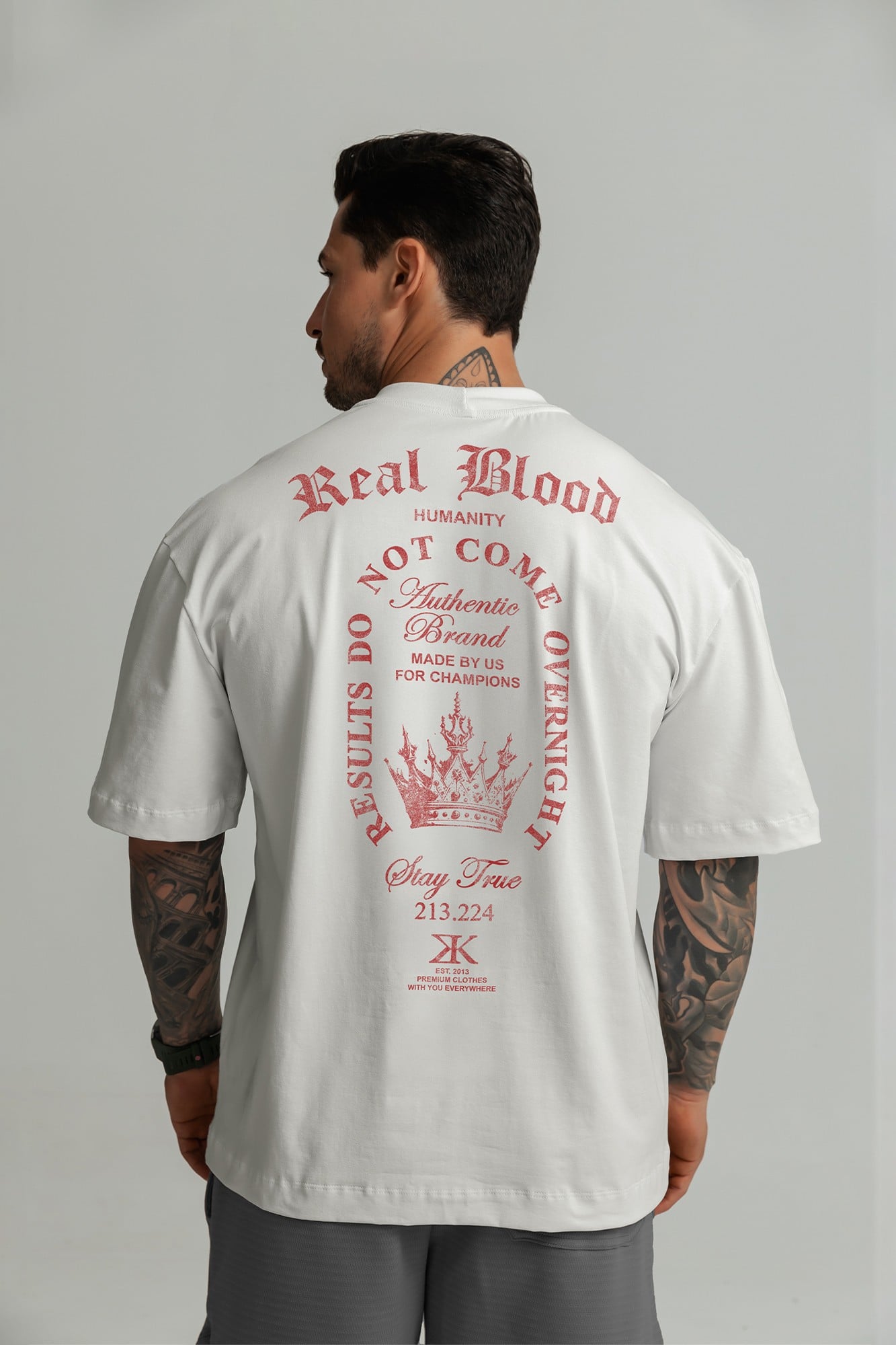CAMISETA REAL BLOOD OVERSIZED OFF