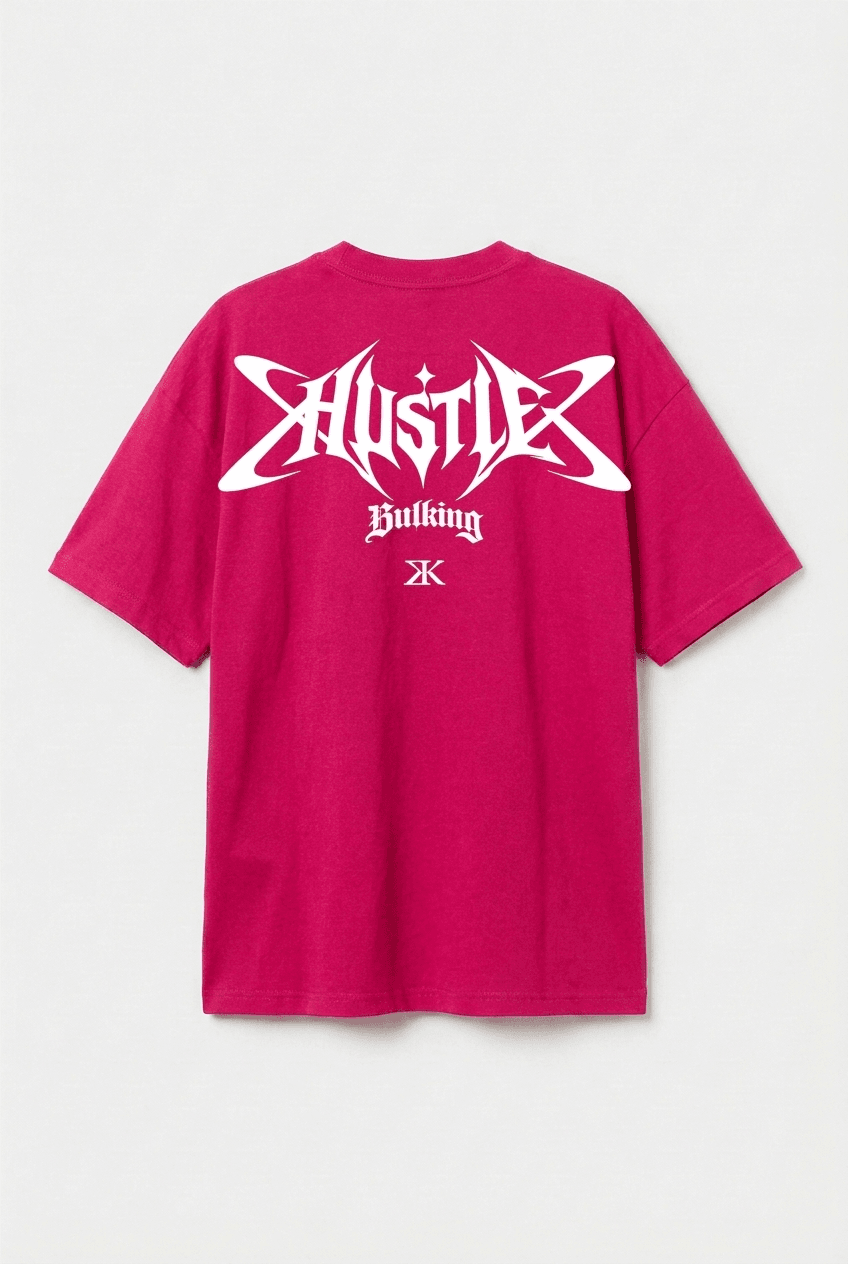 CAMISETA HUSTLE X ROSA